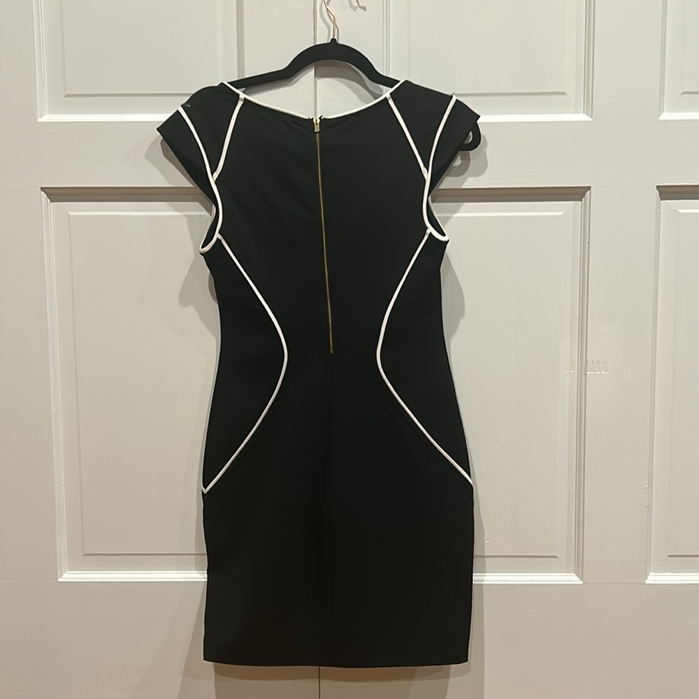 Express Black and white mini dress - Picture 3 of 3